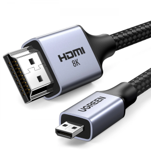 Ugreen Micro HDMI - HDMI 2.1 8K adapter cable 2m HD164 - gray