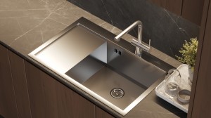 WISENT Virtuves Izlietne 78х51 Nerūsējošais Tērauds (W37851-R)