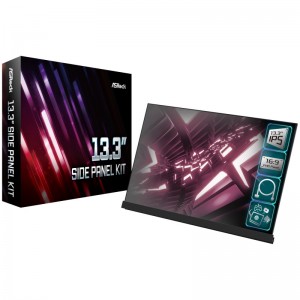 ASRock Side Panel Kit, 13,3 Zoll, FHD, IPS (90-MCA100-00UARF)