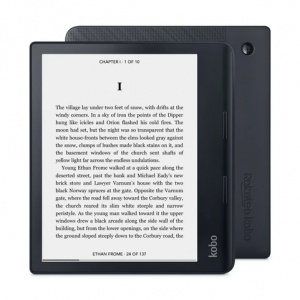 Rakuten Kobo Sage E-Book Reader Touchscreen 32GB Wi-Fi Black (N778-KU-BK-K-EP)