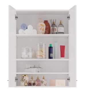 Topeshop POLA MINI DD BIEL bathroom storage cabinet White (Defekts)