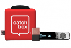 Catchbox Plus System with 1 Cube and 1 Clip Custom (PLU-1CB-1CL-C)