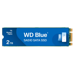 Western Digital WD Blue SA510 M.2 SSD, SATA 6G - 2TB (WDS200T3B0B)