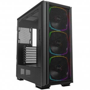 Montech SKY TWO GX Mid Tower, Tempered Glass - Black (SKY TWO GX (B))