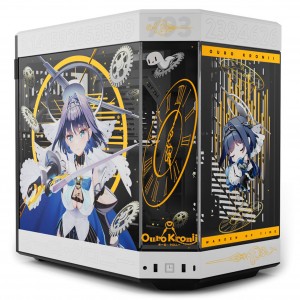 Hyte Y60 Midi Tower, Tempered Glass - Ouro Kronii Edition, including mouse pad (CS-HYTE-Y60-KRONII)
