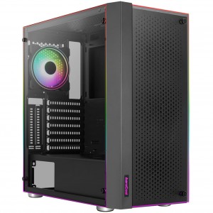 Aerocool Skribble Mid-Tower, Tempered Glass - black (ACCM-PB28013.11)