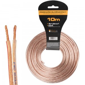 Libox Audio Vads 2x1,50mm (LB0008-10) 10m Transparent