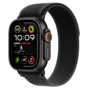 Apple Watch Ultra 2 GPS + Cellular 49mm Black Titanium Black Trail Loop S/M MX4U3