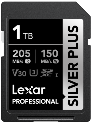Lexar SDXC Professional SILVER Plus 1066x UHS-I/U3/A2/4K R205/W150 (V30) 1TB (LSDSIPL001T-BNNNG)