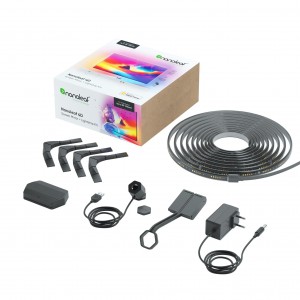 Nanoleaf 4D TV Screen Mirror + Light Strips Kit (for TV & Monitor up to 85-inches)