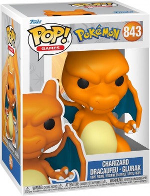 Funko Pop! Games: Pokemon - Charizard - Vinyl 843 (74219)