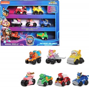 Paw Patrol Pup Squad Racers Gift Set with Liberty Toy Car (6067861)