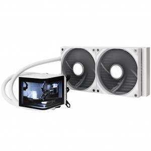 TRYX PANORAMA 280 All-in-One Liquid Cooling, 3D-AMOLED Display - 280mm, White (L-P280N-DS2M-G0W)