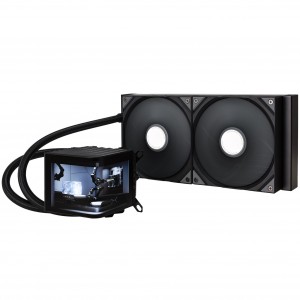 TRYX PANORAMA 280 All-in-One Liquid Cooling, 3D-AMOLED Display - 280mm, Black (L-P280N-DS2M-G0K)
