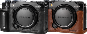 SmallRig 4880 Camera Leather Half Case Kit for Fujifilm X-M5 Brown