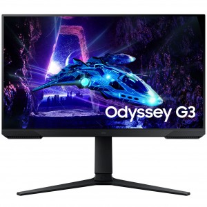 Samsung Odyssey G3 G30D, 24 inch Gaming Monitor, 180Hz, VA, FreeSync (LS24DG304EUXEN)