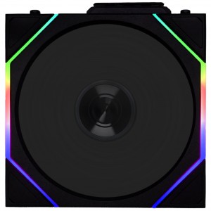 Lian Li UNI FAN TL Wireless Fan, ARGB, PWM – Reverse Blade, 120 mm, Black (12RTL1W1B)
