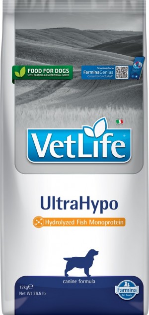 Farmina Vet Life Ultrahypo Dog 12kg (8010276025449)
