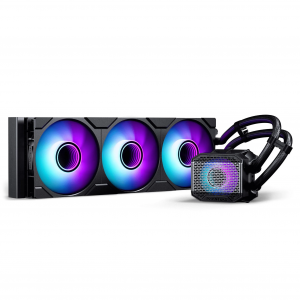 PHANTEKS Glacier One 360M25 Gen2 DRGB AiO Liquid Cooler - 360 mm, Black (PH-GO360M25_DBK01)