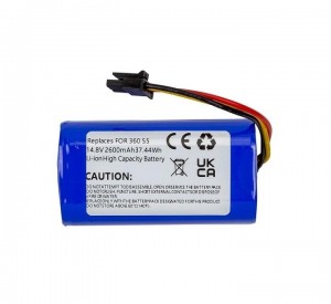 Extra Digital Battery for 360 Robot S5, 14.8V, 2.6Ah, Li-ion TB921638