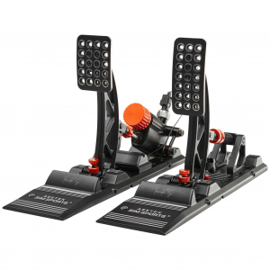 Asetek SimSports Invicta S-Series THORP II Pedal Set - Black (40-010-0010009)