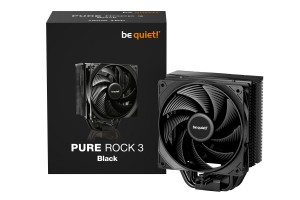 be quiet! Pure Rock 3 CPU Cooler - 120mm, Black (BK039)