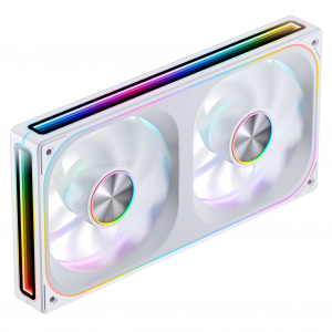 Jonsbo ZA-240 Fan, Reverse Blade, PWM, ARGB - 240mm, white (ZA-240WR)