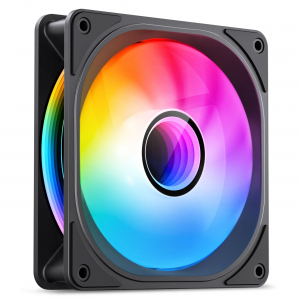 Jonsbo FR-606B 120 PWM fan, RGB - 120mm, black (FR-606B)