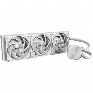 Montech HyperFlow Silent AiO Water Cooling - 360mm, White (Hyperflow Silent 360 (W))