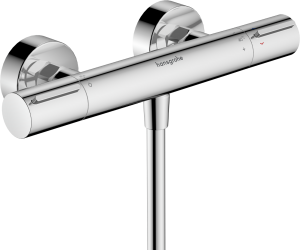 Hansgrohe Ecostat Element Shower Thermostat For Exposed Installation Termostāts Hroms (13346000)