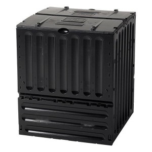 ECO-KING Komposta Kaste Melnā Krāsa 400l