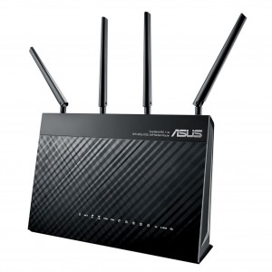 ASUS DSL-AC87VG AC2400 Wireless Router, Dual-Band WiFi - Black (90IG02M0-BM3H00)
