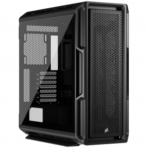 Corsair 5000T PC Case, Mid Tower, ATX, Tempered Glass - Black (CC-9011300-WW)