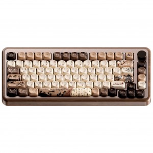 Akko MU02 Mountain Seclusion Gaming Keyboard, RGB, 75% - Akko Rosewood Switches, ISO (6925758631815)