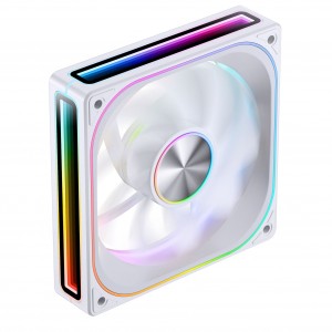 Jonsbo ZA-120 Fan, Reverse Blade, PWM, ARGB - 120mm, white (ZA-120WR)