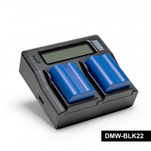 Newell Supracell Set 1x DC-LCD 2x SupraCell Protect DMW-BLK22 Battery for Panasonic