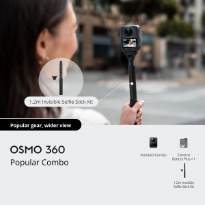 DJI Osmo 360 Popular Combo