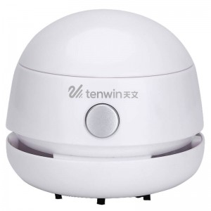 Tenwin Rechargeable Mini Vacuum desktop cleaner micro USB White (TW8052-2)