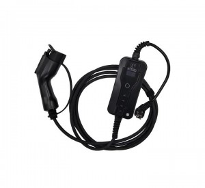 Portable EV Charger Type 1 - Schuko (220V), 16A, 3.6kW, 1-phase, 5m (EV200689)