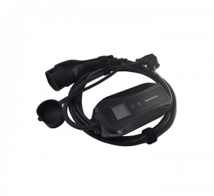 Electric Car Charger Type 2 - Schuko (220V), 6-16A, 3.5kW, 1-phase, 5m (EV200757)