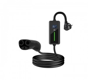 EV Charger for TESLA NACS - Schuko (220V), 8-16A, 3.5kW, 1-phase, 5m (EV200863)