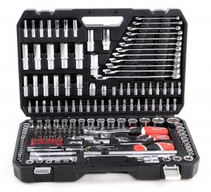 YATO YT-38841 1/4, 3/8, 1/2 Socket wrench set