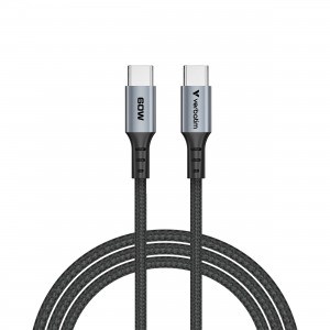 Verbatim Verbatim Sync & Charge USB‑C to USB‑C Cable 60 W 120 cm