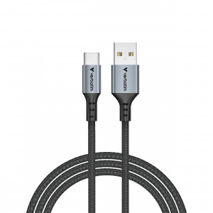 Verbatim Sync & Charge USB‑A to USB‑C 18 W 120 cm gray