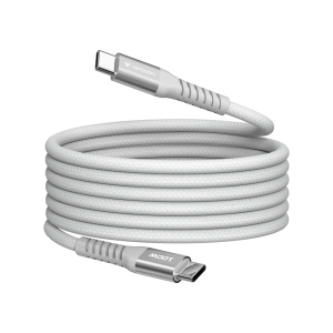 Verbatim Sync & Charge USB‑C to USB‑C 100 W Magnetic Cable – 120 cm Gray