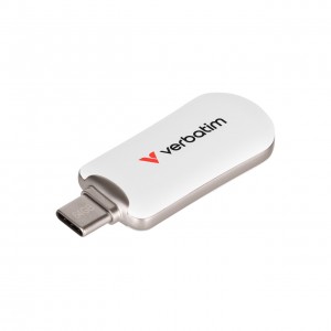 Verbatim Plectra USB‑C Flash Drive 64 GB white