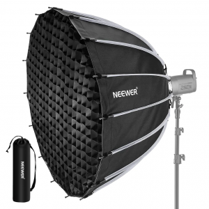 Neewer SF55Q 55cm Deep Parabolic Quick Release Softbox with Honeycomb Grid