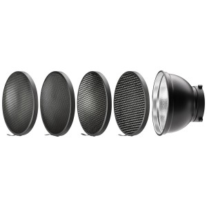 Westcott 55-Degree Wide Umbrella Reflector with Honeycomb Grids (Bowens Mount)