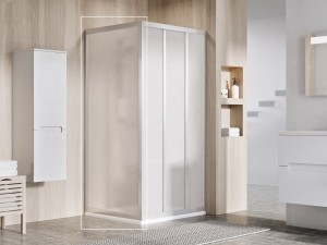 Ravak Shower Fixed Wall APSS-75 198 Satin+Polystyrene Pearle (94030UR211)