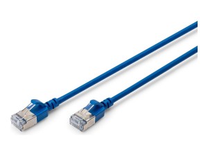 Digitus Patch Cable 50 cm Blue RJ-45 CAT 6a (DK-1632-A-005S-B)
